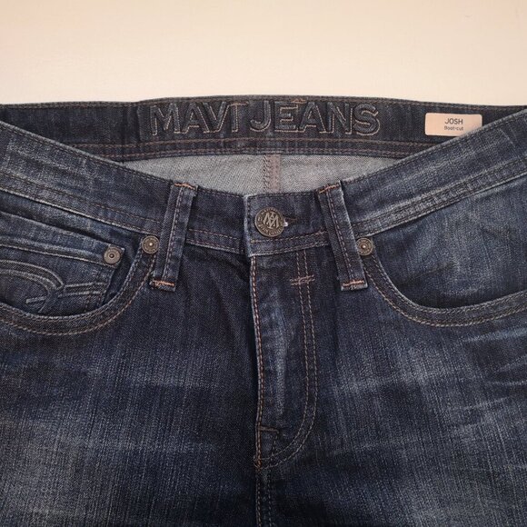 Mavi Josh Bootcut Men's Size 30/34 Perfectly Broken In Premium Denim Jeans - Picture 6 of 15